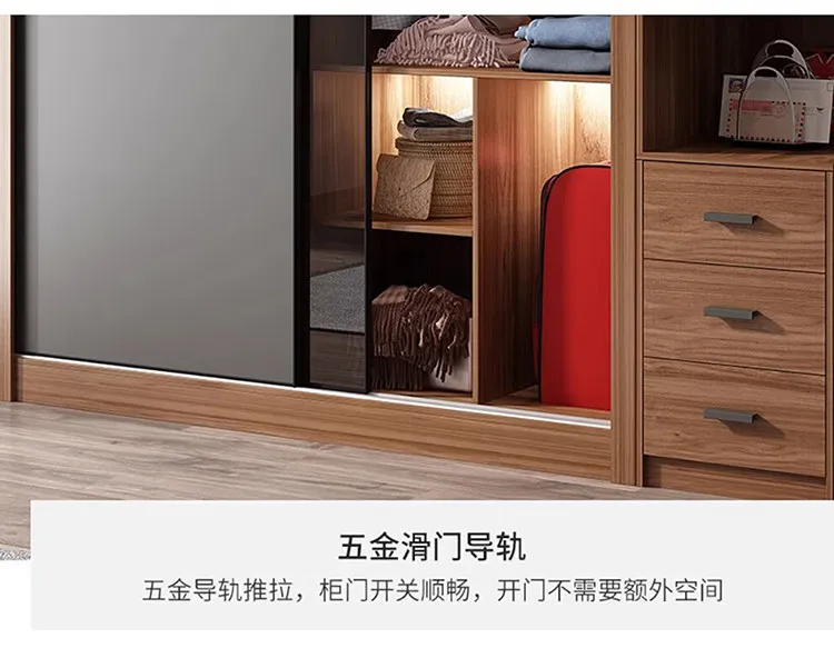 Luxury Material Wardrobe Closet Customized Tall Shelves Open Wardrobes Display Space Saving Muebles Para Hogar Furniture Home