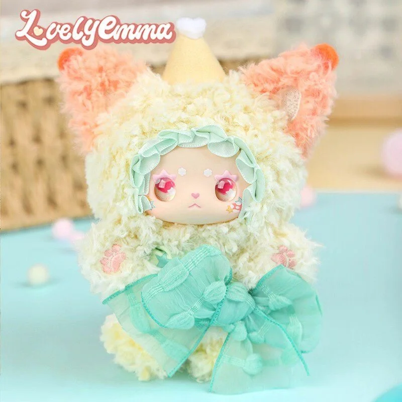 

Lovely Emma Authentic Lucky No.1 Series Blind Box Keychain Plush Doll Cute Collectible Toy Gift For Birthday Holiday Toy Lovers