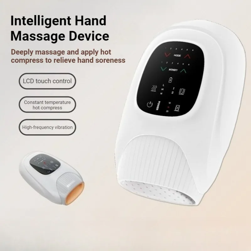 

Airbag Compression Hand Massager Heating High Frequency Vibration Electric Hand Massager Wireless Multifunctional Massage Device