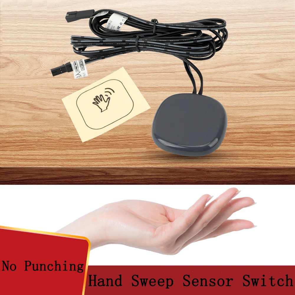 

5-24V Penetrating 20mm Wood Panel Hand Sensor Switch LED Touch Sensor 5A 60W Light Control Hand Touch Dimmer Sensor Switch