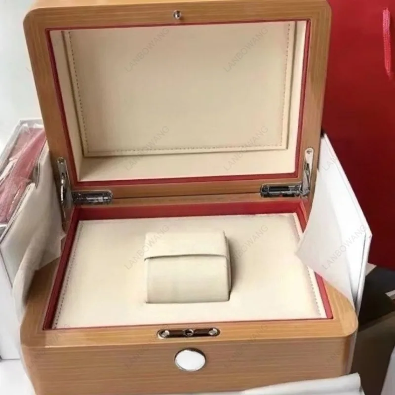 [Customized] Solid Wood High-end Watch Packaging Box, Gift Collection Storage Box, General Watch Box Bronzing Process - view 4