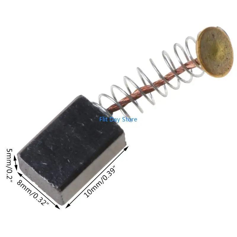 F92C 2PCS Электрическая буриль углеродная щетка запасная часть для электричества