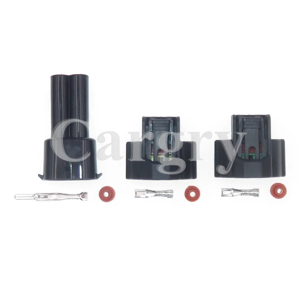 1 Set 2P 6189-0935 AC Assembly Auto Fog Lamp Socket Wire Plug Equivalent For Japanese IAT MAT Applications Mazda Toyota