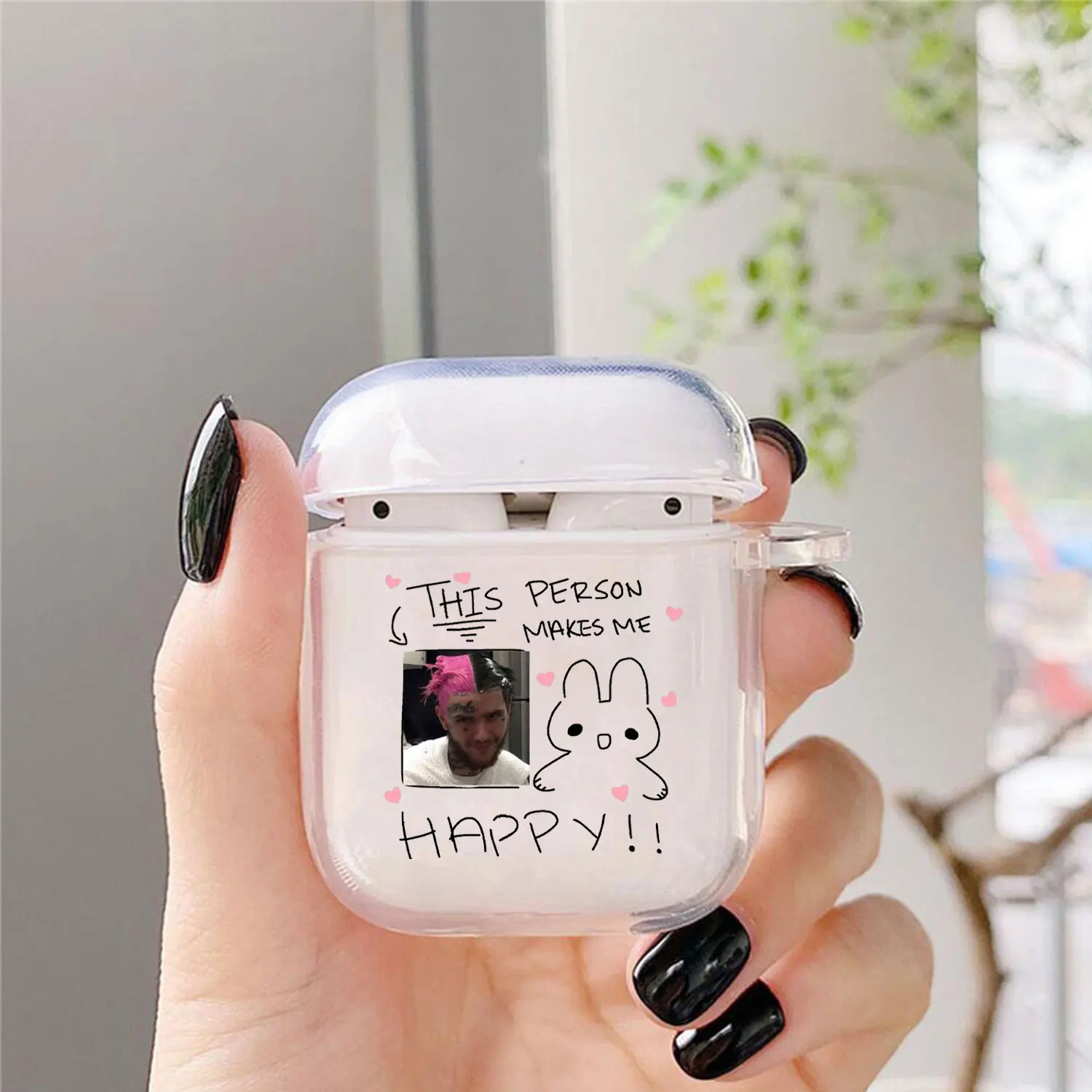 Lil Peep Hellboy B Rap Pop Soft silicone TPU Case For AirPods Pro2 1 2 3 transparency Wireless Bluetooth Earphone Box Cover