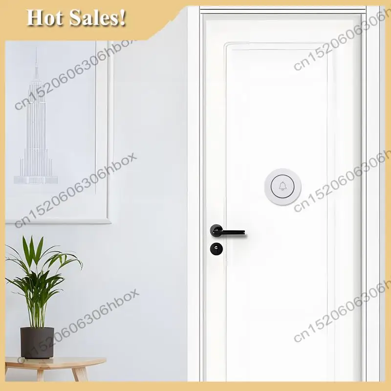 -HOPE M6 ドアベル屋外ボタンワイヤレスドアベルスマート Wifi ドアベルホームアラームスマートドアベルワイヤレス 433 ドアベル