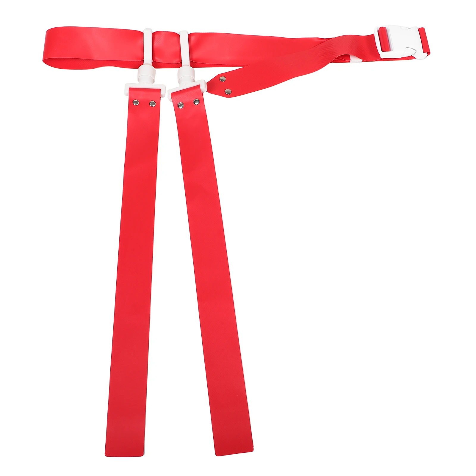 مجموعة حزام علم الخصر للرجبي لكرة القدم الفاخرة، حزام قابل للتعديل عالي التحمل، لا حاجة لأدوات الإعداد السريع للعبة الخارجية