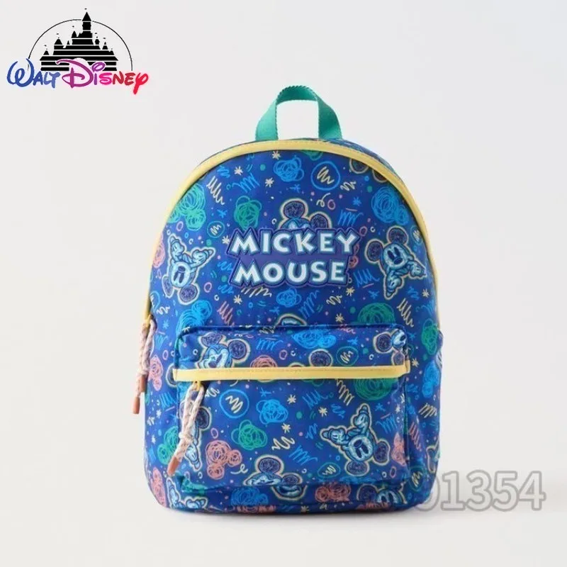 

Disney Mickey New Children's Backpack Luxury Brand Fashion Children's School Bag Cartoon Cute Children's Backpack High Quality