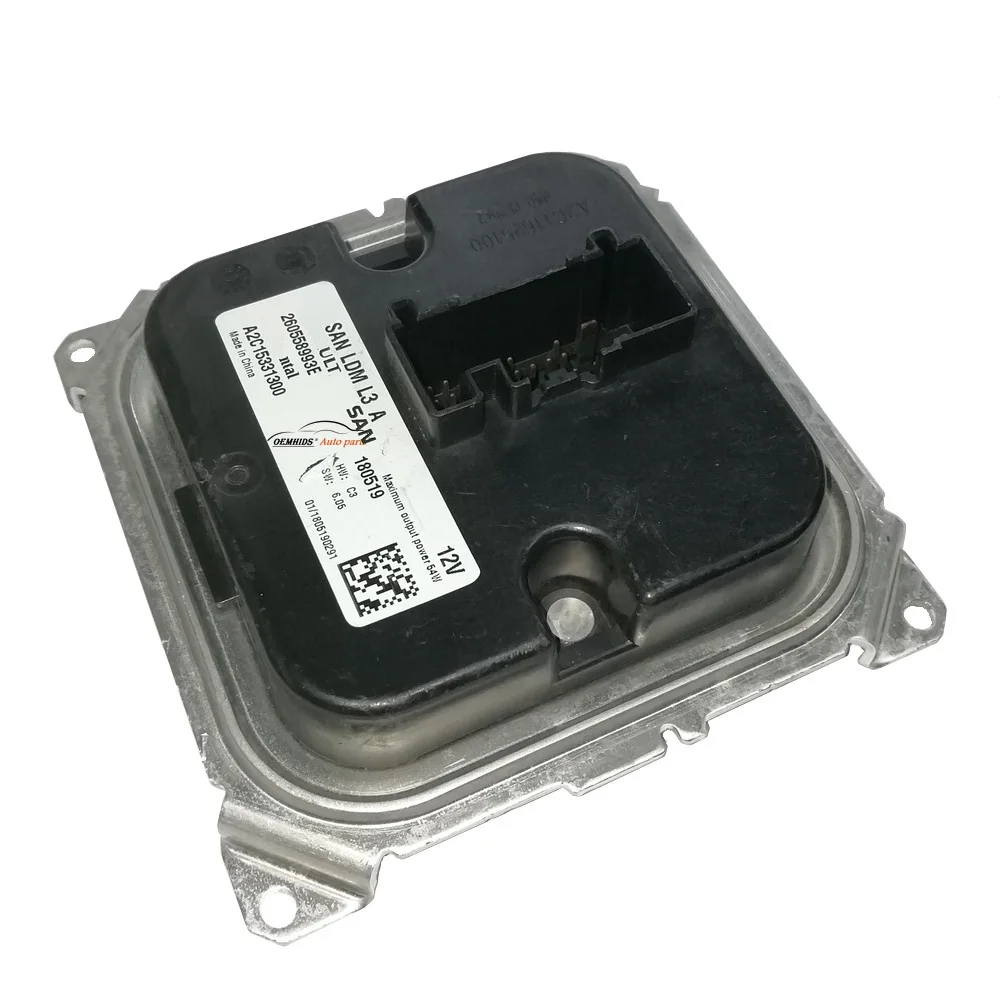 Obrázek 4: Oem balast A2C15331300 A2C11625100 originální oemhids 2019-2020 qx50 LED světlomet ovládání modul LDM L3 A 260558993E