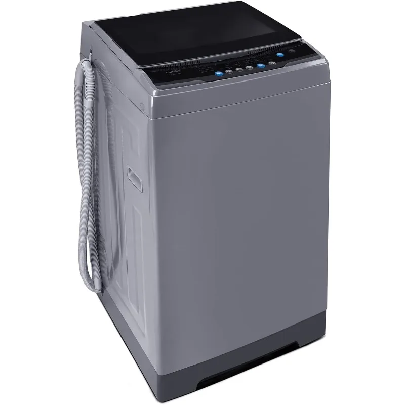 .6 Cu.ft Portable Washing Machine,  6 Wash Programs Laundry Drain Pump, Ideal for Apartments, RV, Camping, Magnetic Gray