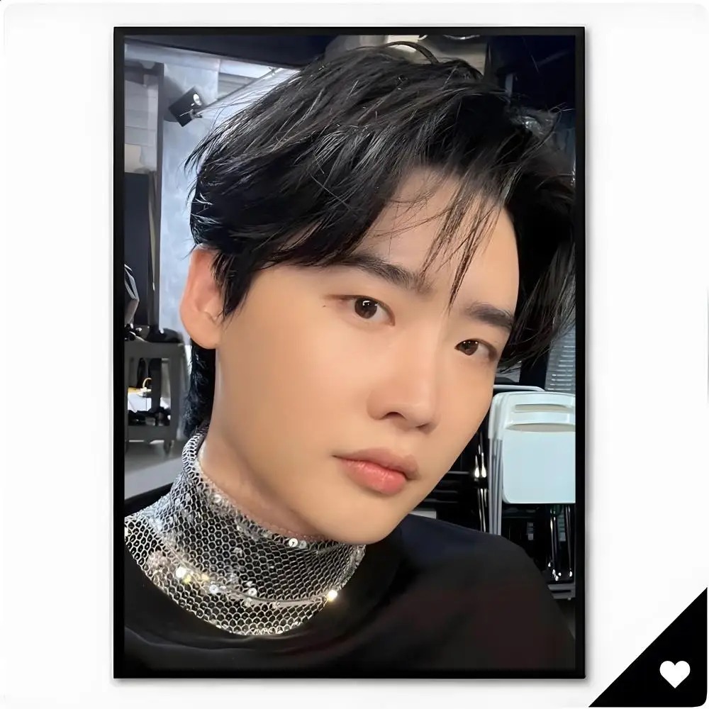Actor Melodrama Lead Lee Jong Suk Poster Framed Wall Art Painting for Living Room Interior Decor and Gift Options