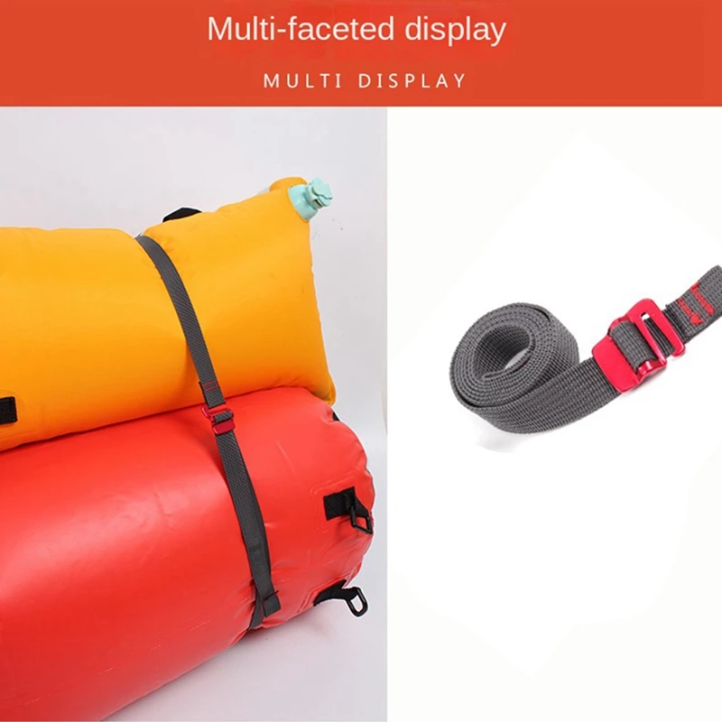 TOP Outdoor Quick Release Straps Tent Tie Rope Roof Tie Straps Tension Straps Backpack Tie Straps
