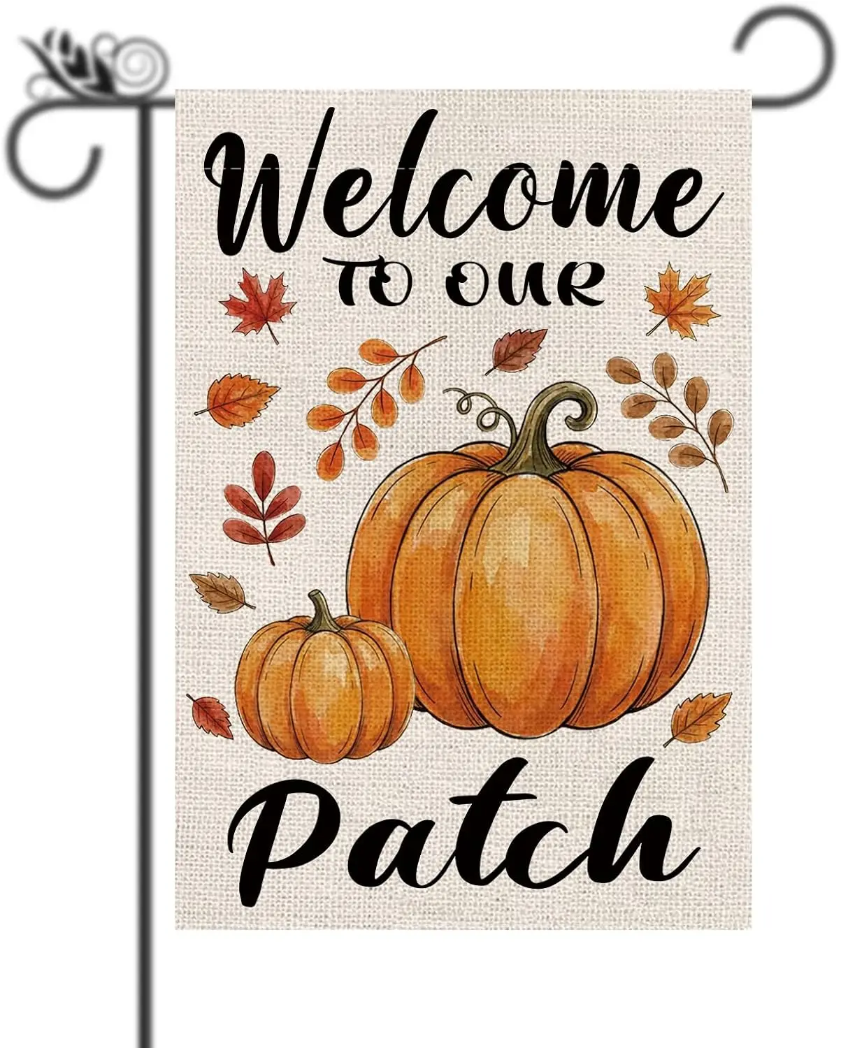 Pumpkin Patch Decorations - Pumpkin Patch Sign Garden Flag Double Sided Outside Vertical Autumn Seasonal Holiday Welcome Yar aaz
