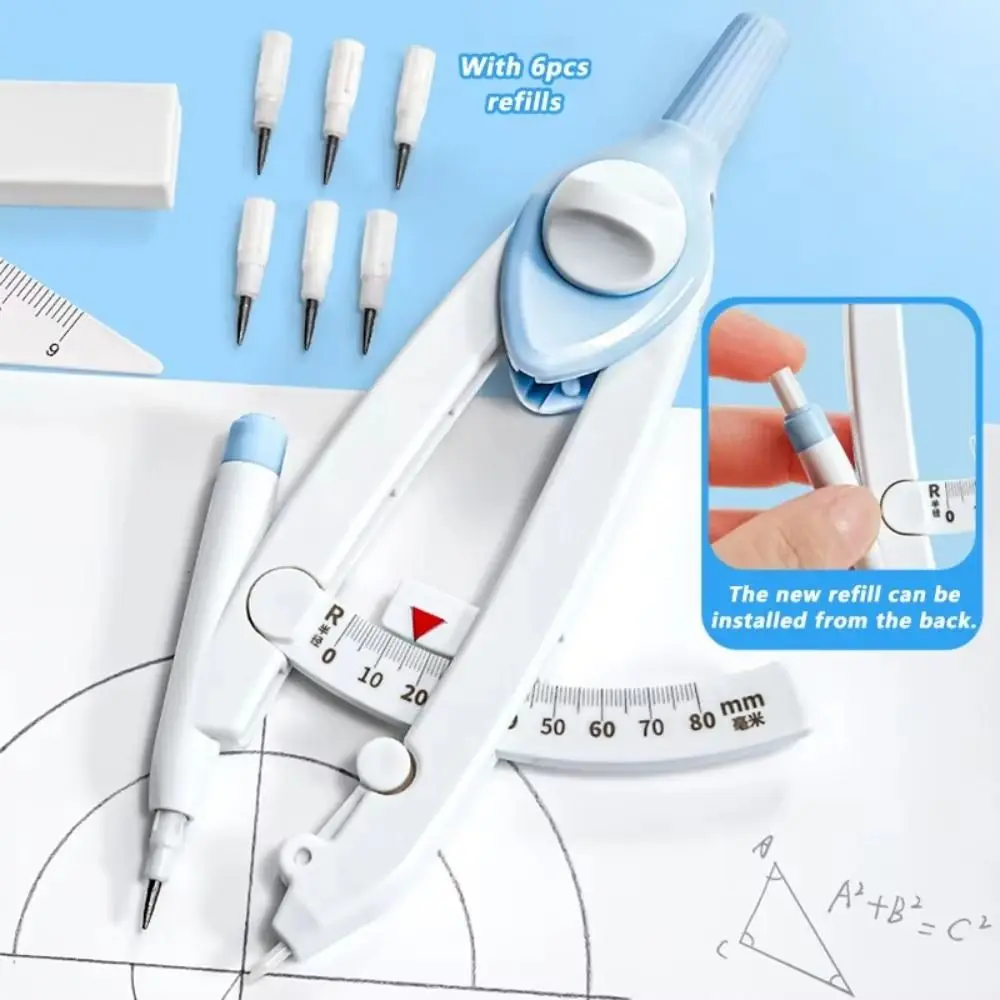 Digital Display Multifunction Drawing Compass Scale Drawing Circles Lock Distance Gauge Portable Accurate Measurement