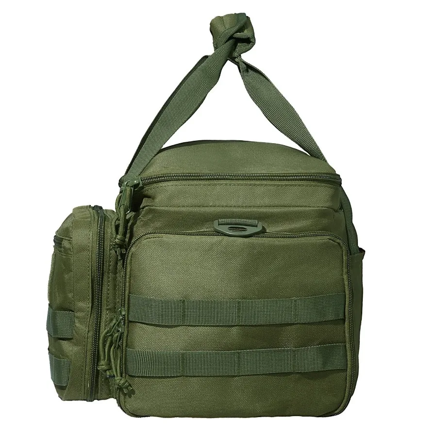

Range Bag for 4 Pistols Tactical Gun Range Bag Single Shoulder Strip Green