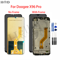 Original With Frame Mobile Phone LCD Display For Doogee X96 Pro LCD Display Touch Screen Digitizer Sensor Assembly Tools