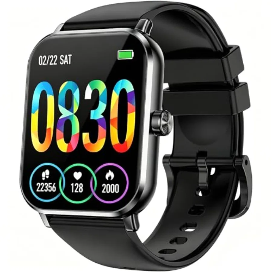 

Smart Watch for Men Women, 1.83" HD Touch Screen Smartwatch with Bluetooth Call, 5 ATM Waterproof, 130+ Sport Modes Fitness Tra