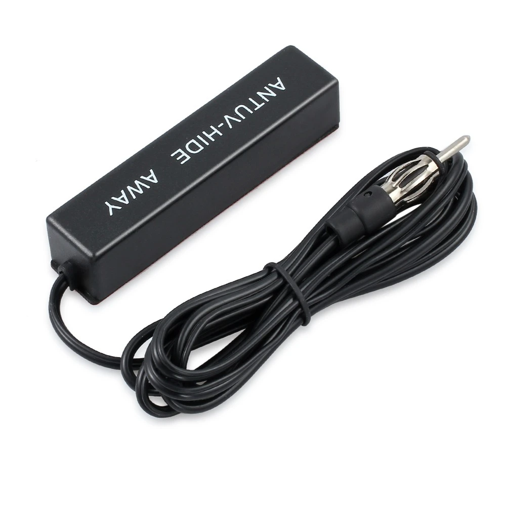 Car Truck Hidden Antenna Electronic Stereo Radio Am Fm Signal Amplifier 12V Vehicle Antenna Amplifier