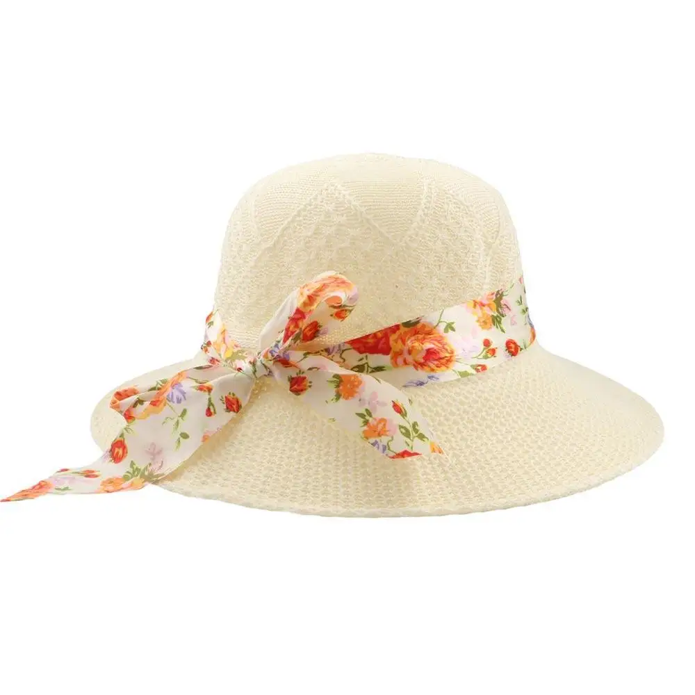 

Breathable Holiday Fisherman Hats UV Protection Visor Hats Girls Wide Brim Women Sun Hat Beach Cap Straw Hats