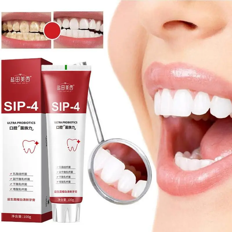 Sp-4 Toothpaste Brightening Whitening Toothpaste Protect Gums Fresh Breath Mouth Teeth Cleaning Health Tooth Care 100g