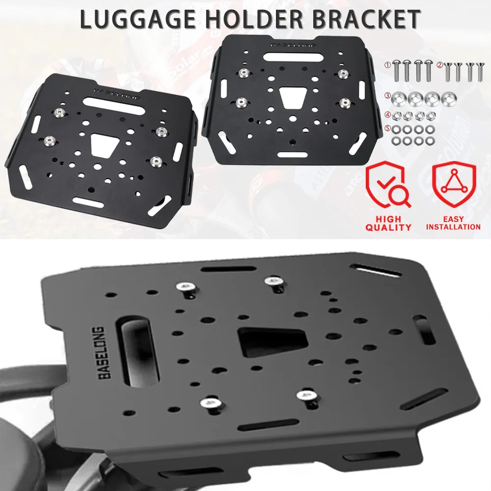 

For Ducati Multistrada V4 2021 2022 2023 2024 Moto Rear Luggage Rack Carrier Case Top Box Support Holder Bracket MultistradaV4