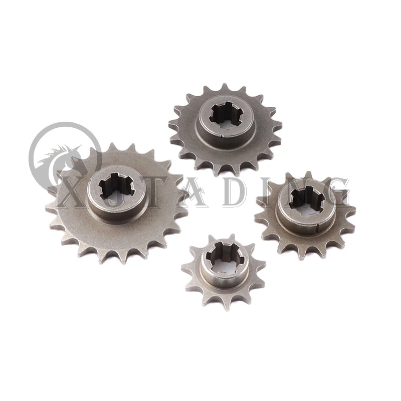 Motorcycle Front Gear Box Sprocket T8F 11/14/17/20T Teeth Pinion For 47cc 49cc Minimoto Mini Dirt Pit Bike Moped Scooter Parts