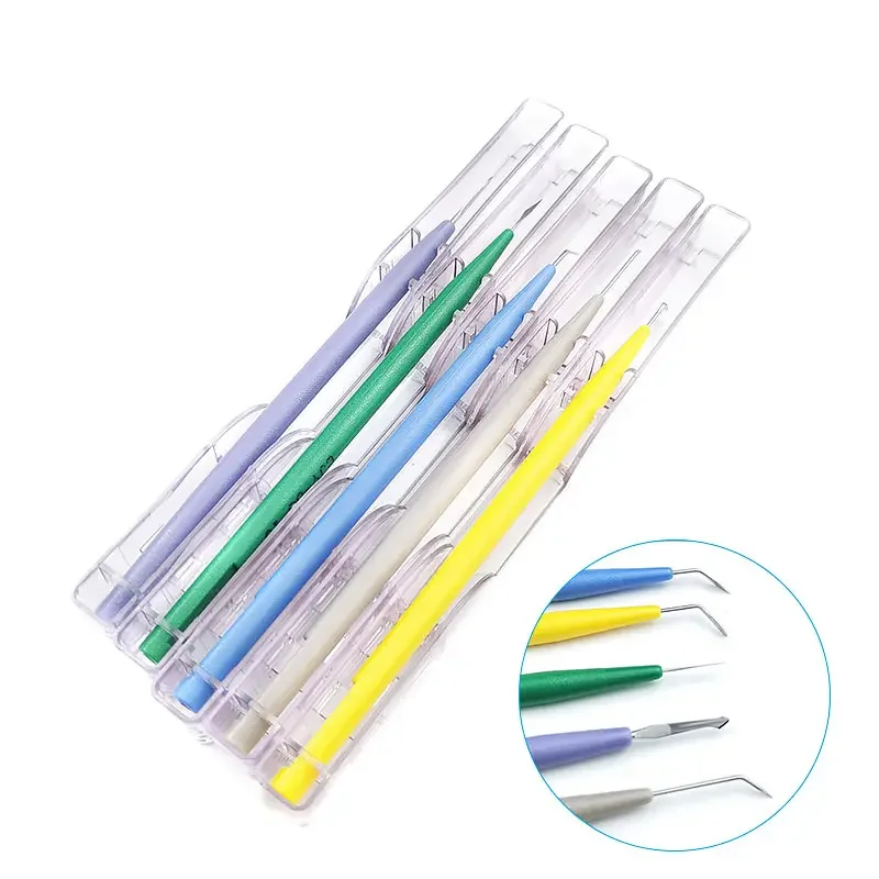 5pcs/set Ophthalmic Disposable Hospital Surgical Knife Blade Slit Knife Eye Micro Surgery Tool Ophthalmic Instrument