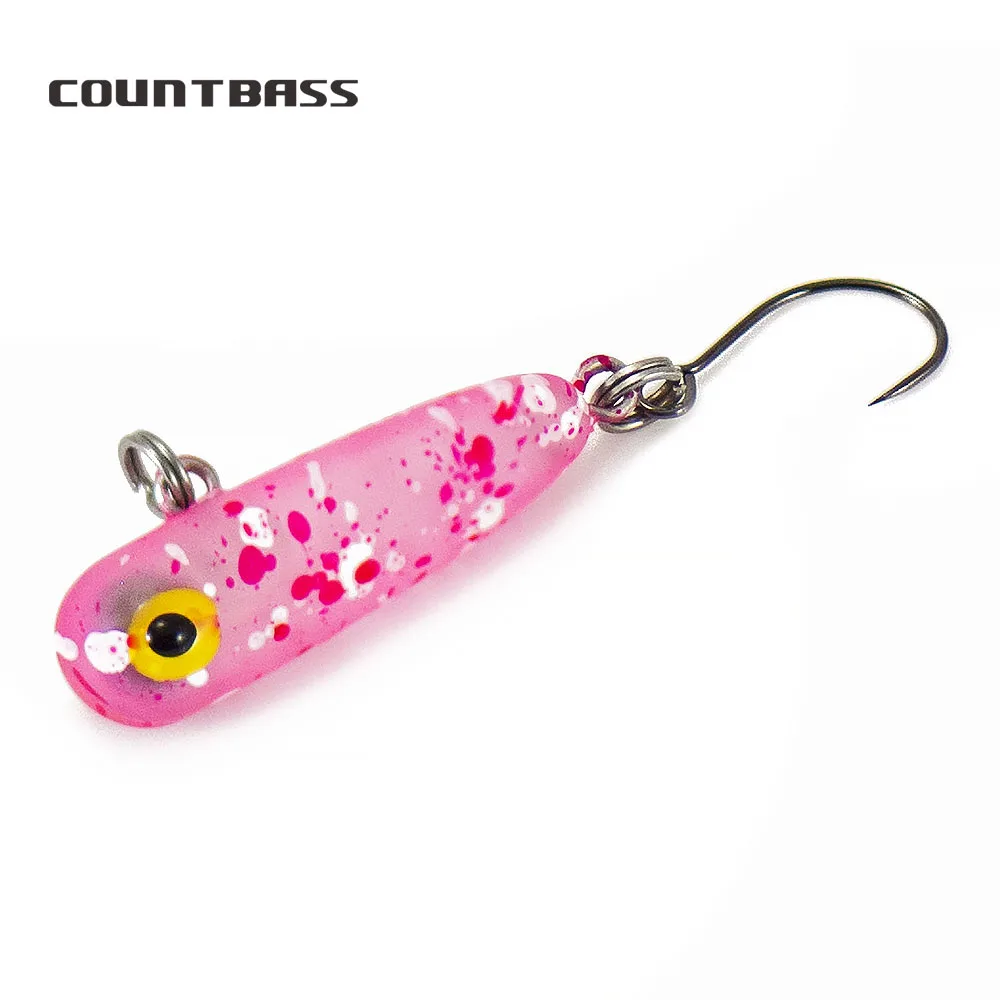 COUNTBASS Bottom Swimmers 30mm 2.3g  Wobblers Vibration for Trout Angler's Fishing Lures Hardbaits