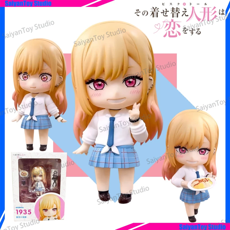 Auf Lager My Dress-Up Darling Kitagawa Marin 1935 Q-Version Nendoroid Premium Version PVC Japanische Anime Actionfigur Spielzeugmodell