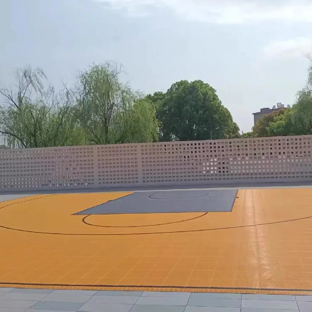 Beable Interlocking Flooring for Any Basketball Court, Customizable and Adaptable, Outdoor and Indoor