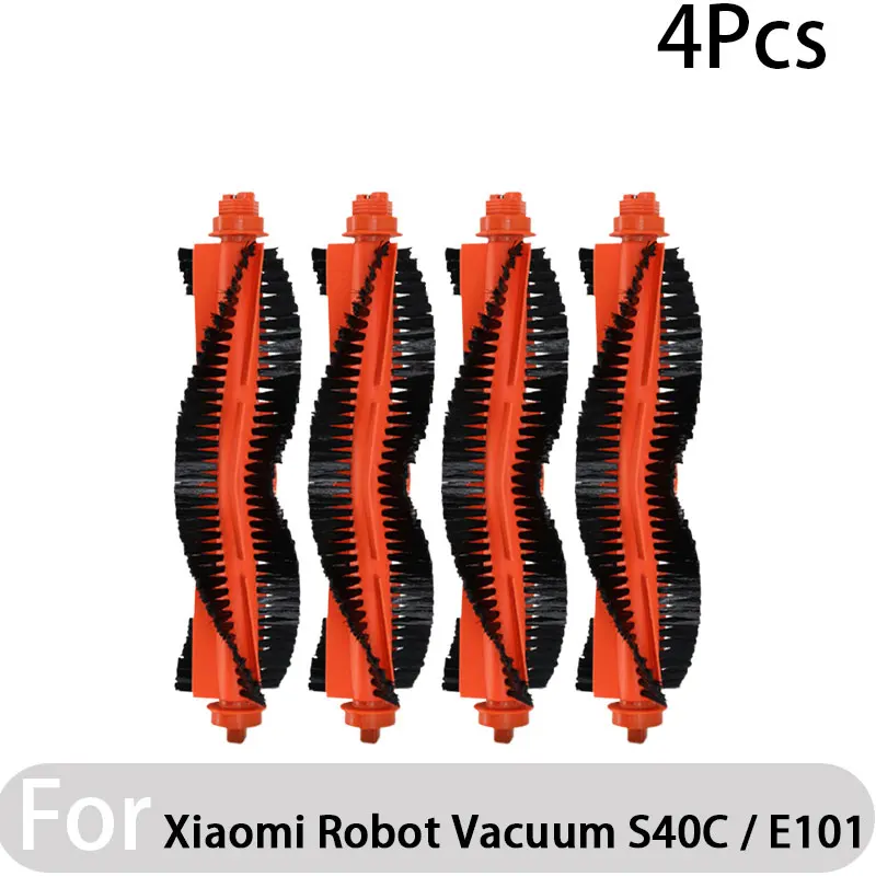 Compatibel voor (Xiaomi Robotstofzuiger S40C / E101 Reserveonderdelen Accessoires Kits Hoofdzijborstel HEPA-filter