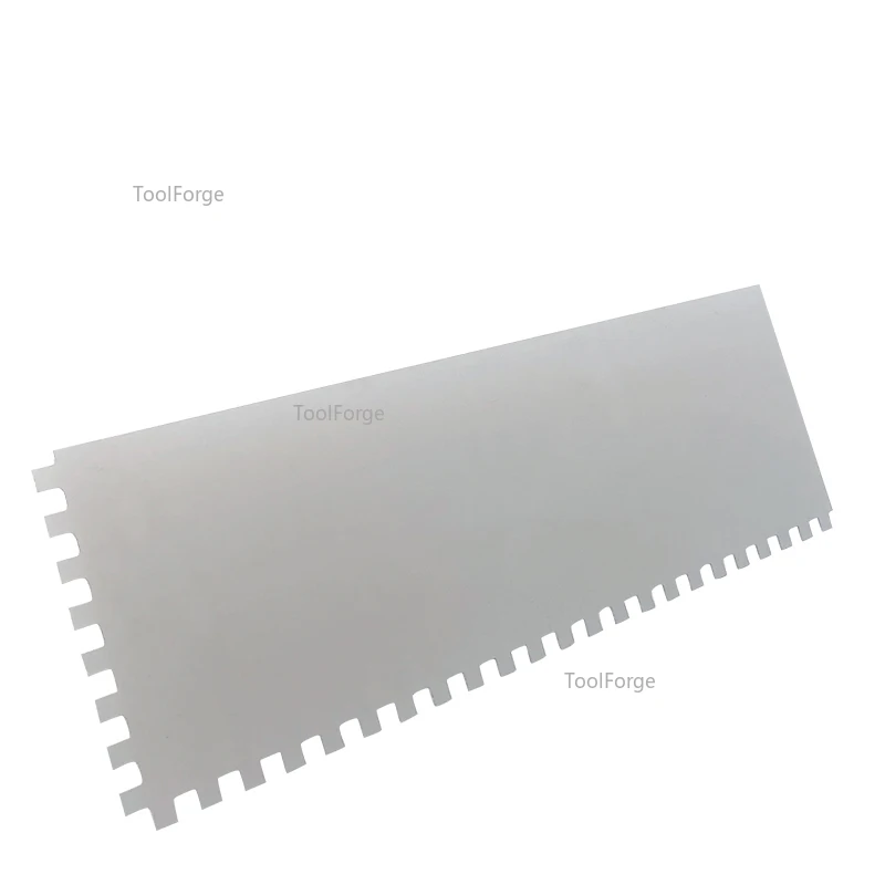 Multifunctional Decoration Stainless Steel California Square Notched Trowel For Large Format Tiles