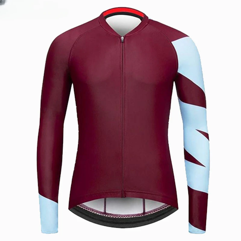 Men Summer Breathable Long Sleeve Cycling Jerseys MTB Bicycle Cycling Clothing Spring Autumn Maillot Ciclismo Mountain