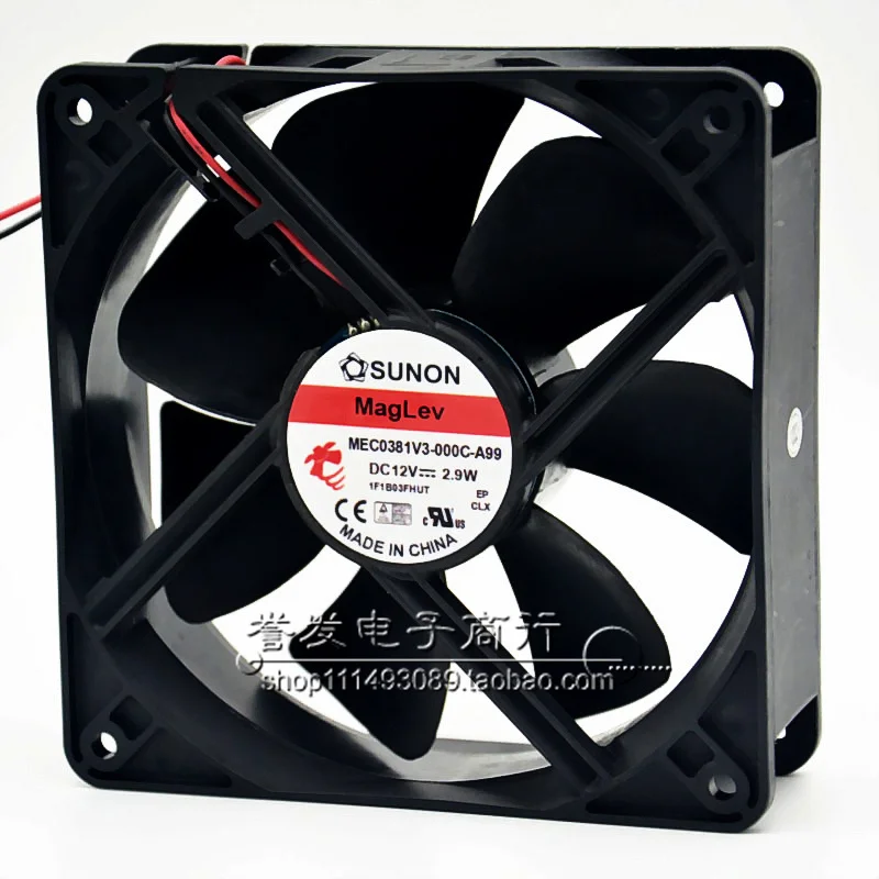 جديد الأصلي MEC0381V3-000C-A99 12 فولت 2.9 واط 12038 120x120x38 مللي متر مروحة التبريد المبرد