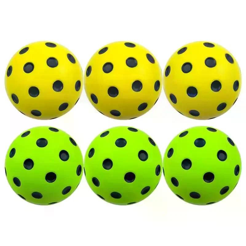 1 قطعة كرة المخلل الصامتة الترفيه الداخلي كرة الممارسة الصامتة PU رغوة عالية ترتد المقاومة لا مزعجة الناس #3