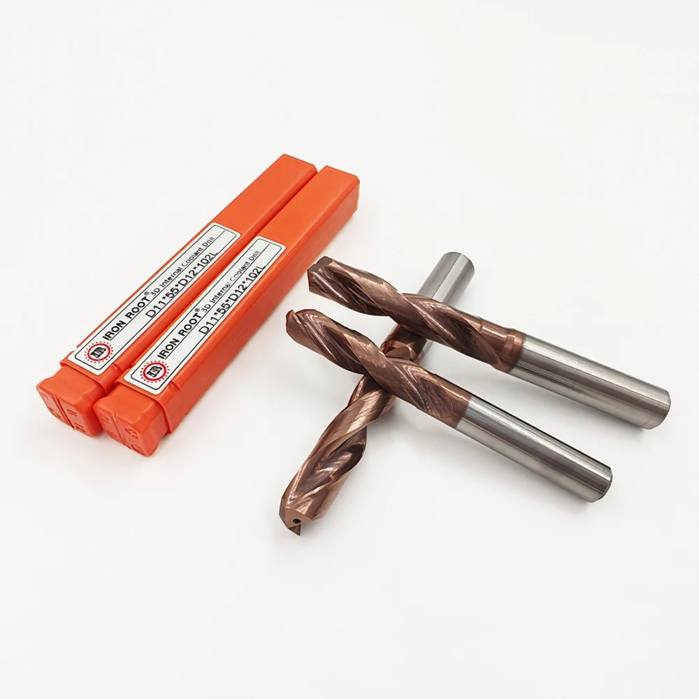 3d固定シャンクドリルビット、cncフライス旋盤用超硬ドリルビット、金属加工用穴あけ工具