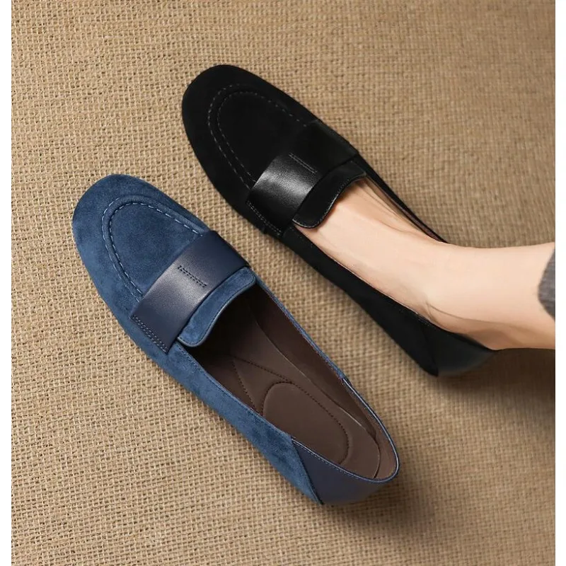 

Spring Autumn New Ladies Shoes Vintage Versatile Comfortable Loafers British Style Fashion Anti Slip Shoes Casual Women's Flats