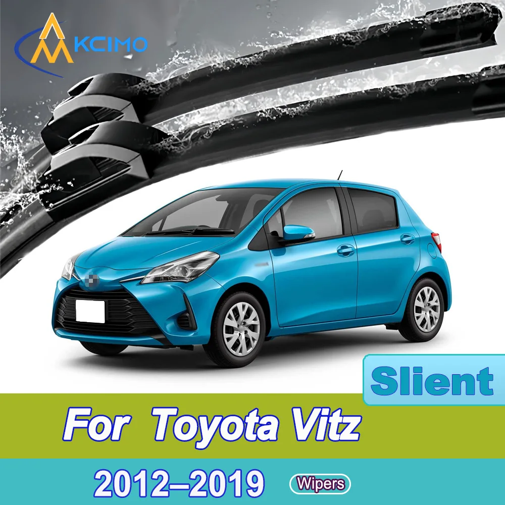 

2 pcs Quiet Beam Wiper Blades for Toyota Vitz XP130 2012-2019 Silent Windshield Wipers with Quick Installation