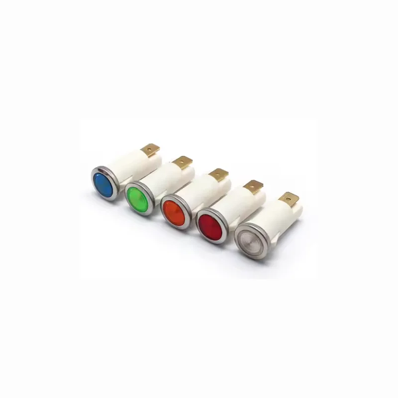 480V Red LED Equipment Indicator Light with 12.5mm Mounting