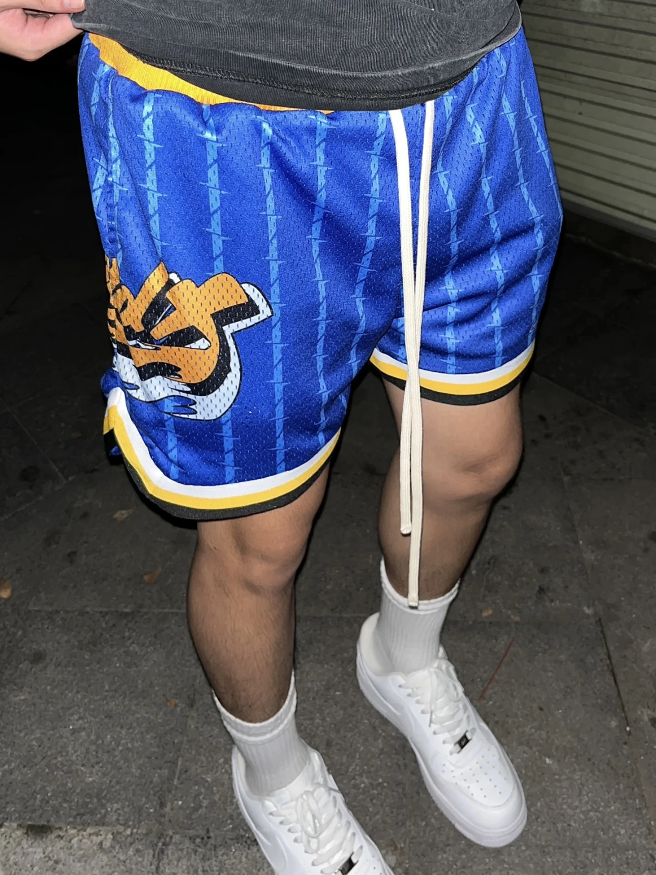 

Summer American Me Color Blo Printed Baskeall Training Loose Casual orts Youth Faion Thin Material Pure Color