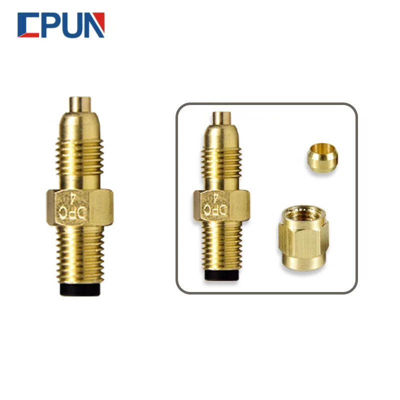 DPC resistance type metering machine tool lubricating oil circuit check valve restrictor rod proportional joint oil distributor