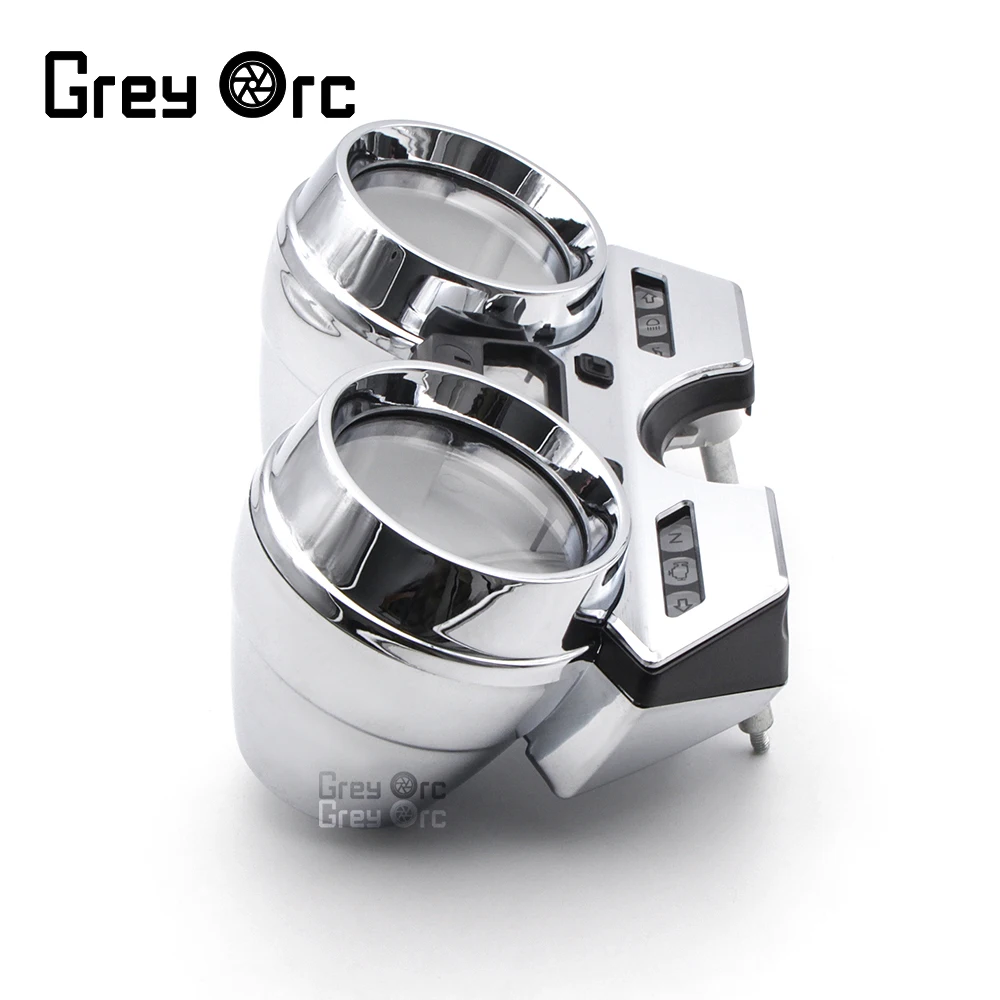 XJR1300 أداة قذيفة لياماها XJR1300 XJR400 2004-2005 اكسسوارات دراجة نارية أداة الغطاء الواقي مقياس سرعة الدوران قذيفة