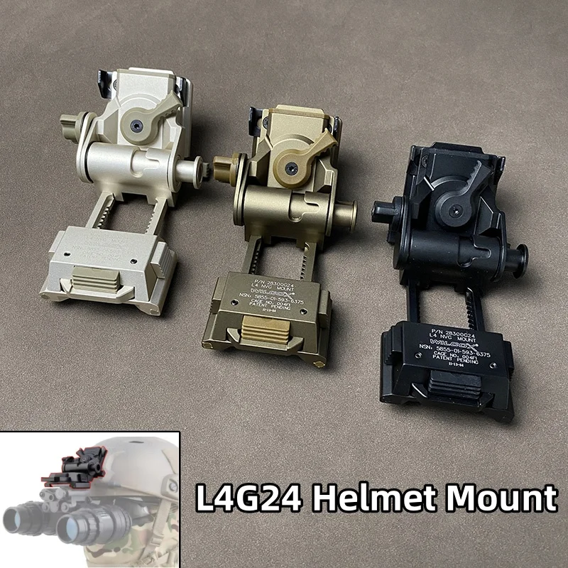 

SOTAC L4 G24 NVG держатель кронштейна для PVS14 PVS15 PVS18 металлическое крепление для шлема ночного видения базовый адаптер аксессуары