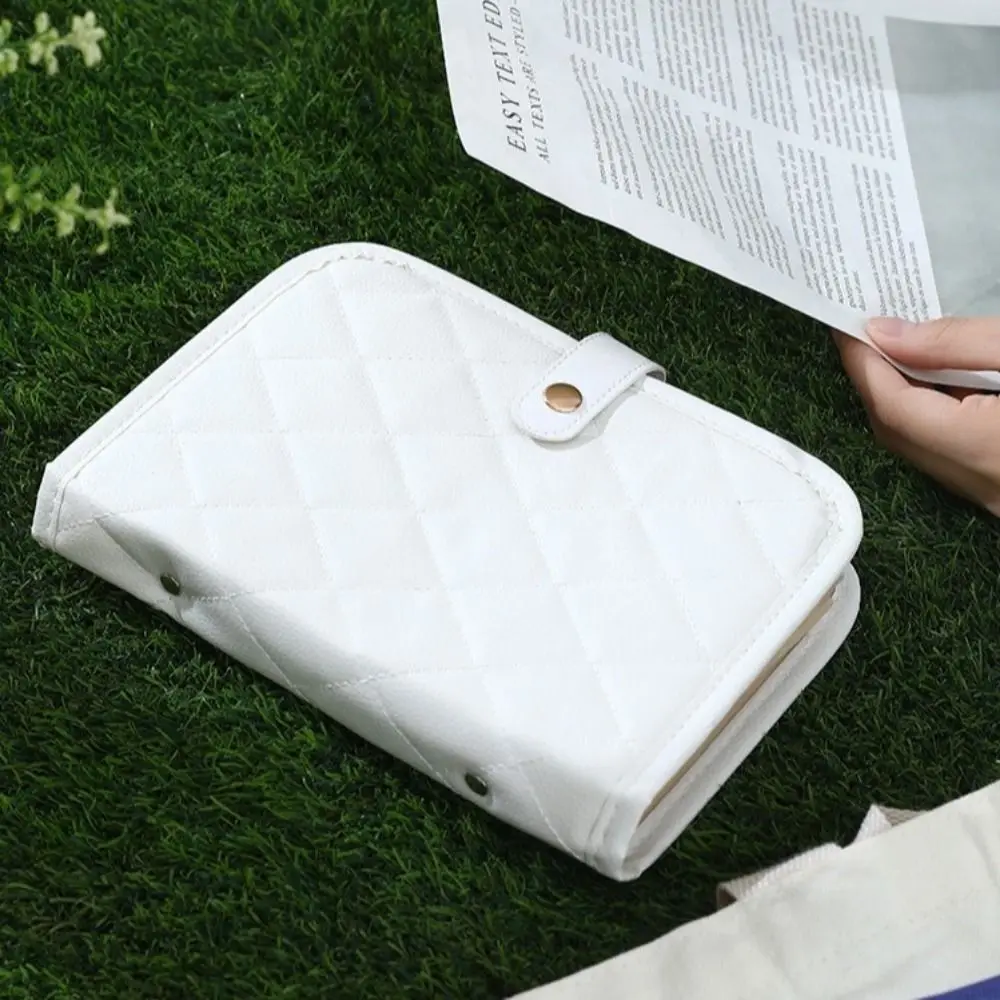 

Книга-органайзер для украшений из искусственной кожи с защитой от окисления, для хранения колье, экономит место, большая вместимость