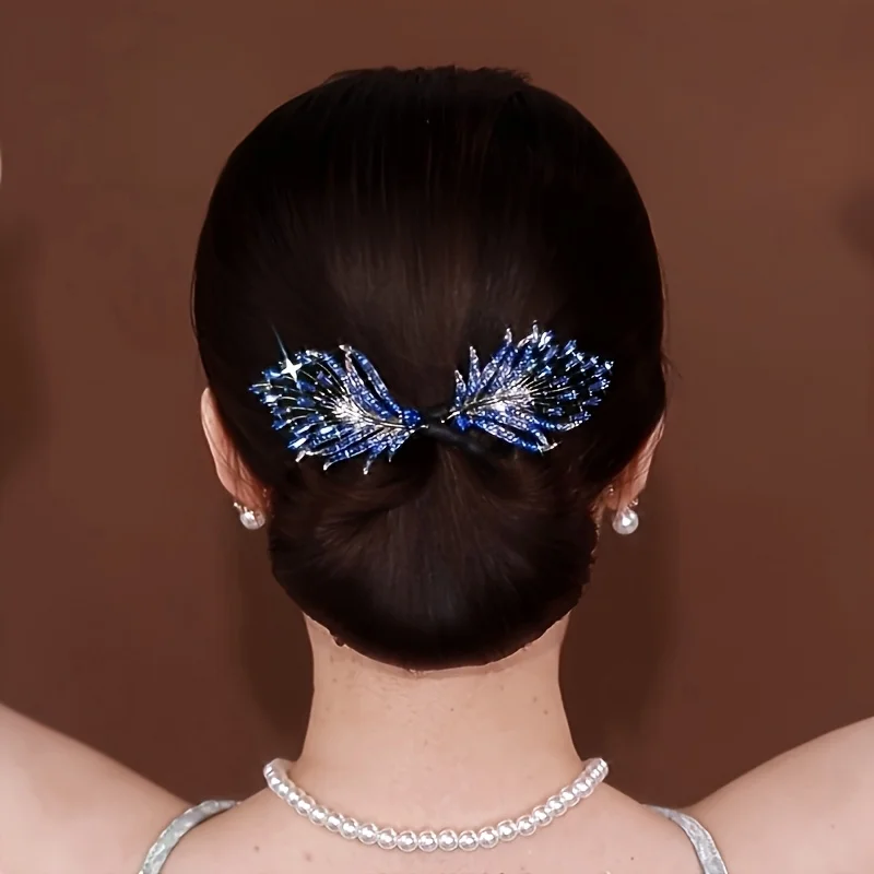 

Retro Rhinestone Decor Manual Hair Curler Sturdy Alloy Heatless Hair Styling Tool Easy To Make Natural Curly Hairstyle Fashion Hair Accessory For Daily Dating Party