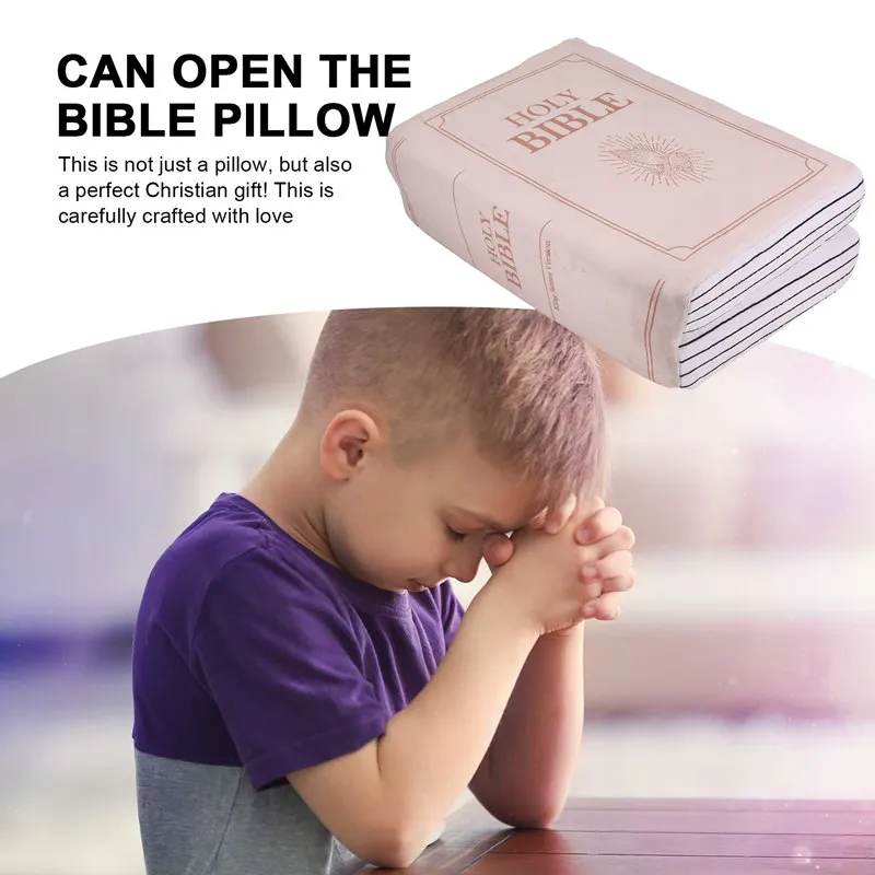 وسادة آية الكتاب المقدس القطيفة ، كتاب آية الكتاب المقدس الذي يفتح ، وسادة الكتاب المقدس