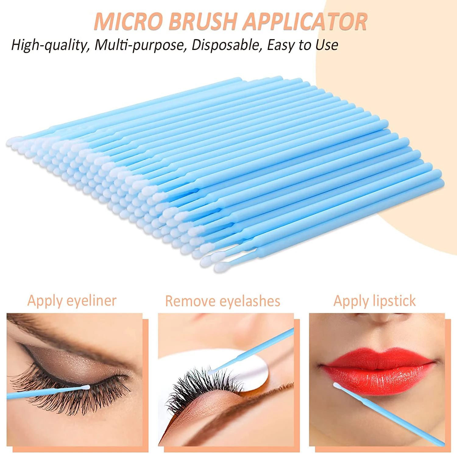 Eyelash Extension Supplies Kit Eyelash Fan Dryer Eye Pads Patches Tweezers Glue Rings Mascara Wands Micro Brushes Applicators