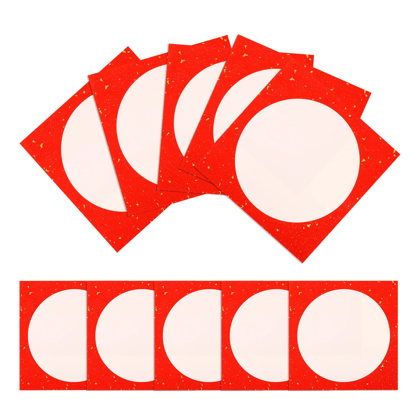 Chinese Calligraphy Blank Paper 10 Sheets Vintage Rice Paper for Art Creation Ink Inhibition and Infiltration Rice Papers