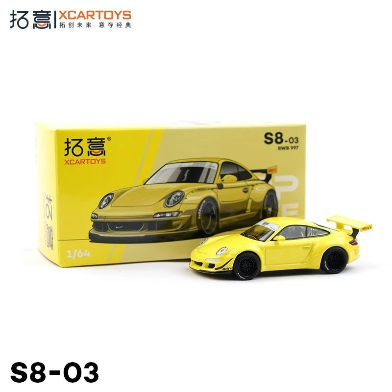 

XCARTOYS 1/64 S8-03 лимонно-желтый сплав автомобиль статическая модель мини-транспортные средства гоночный автомобиль детский подарок на день рождения игрушки для взрослых коллекционные предметы