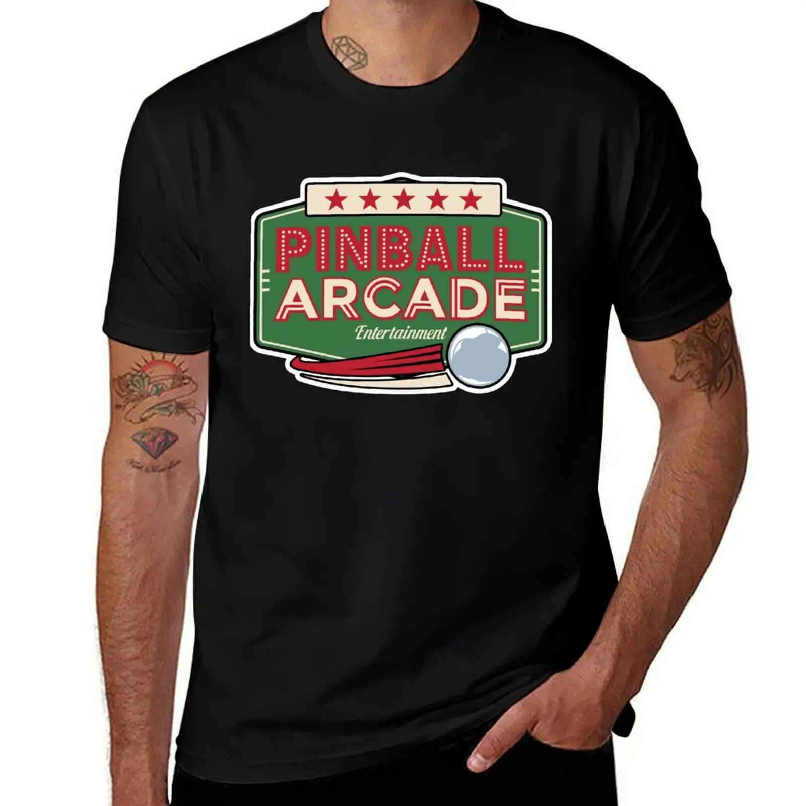 Pinball Pro T-Shirt Plus Size Everyday Tee Shirt T-Shirt
