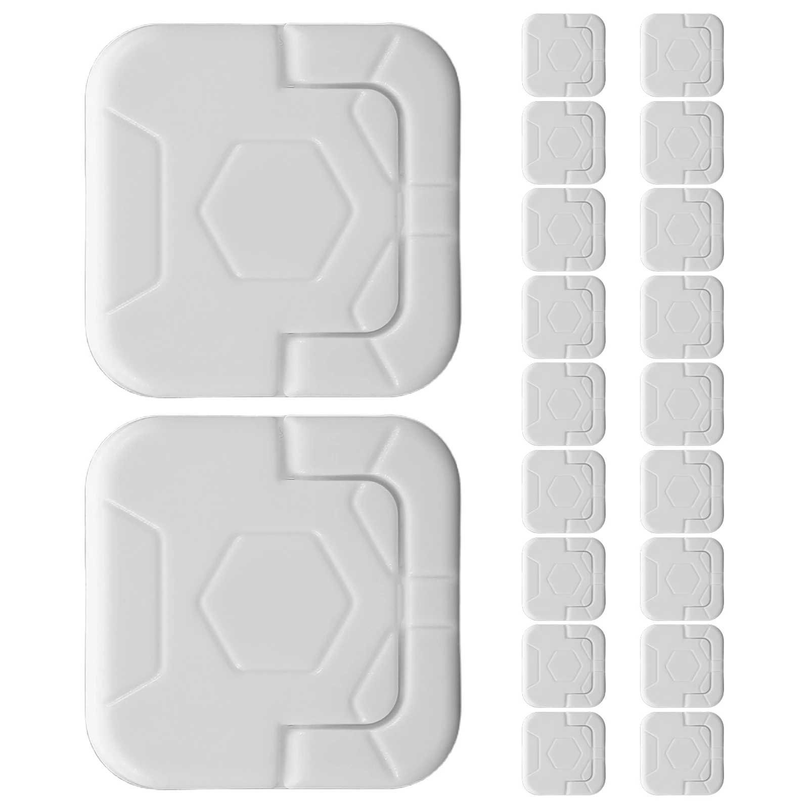 20 Pcs Protective Socket Cover Electric Outlet Plug Baby Proof Child Safety Plastic Longlasting Easy Installation Versatile Use